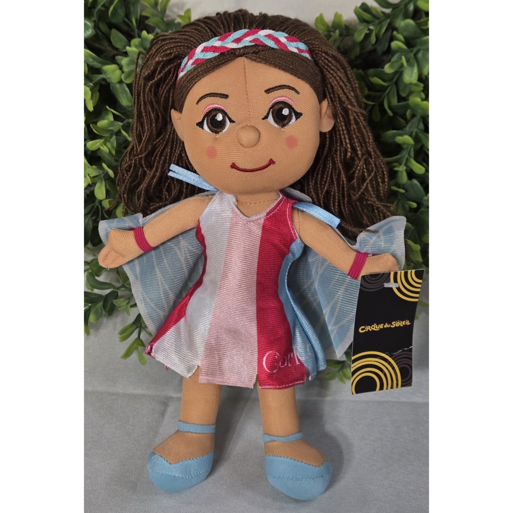 Cirque Du Soleil Plush Doll with Wings Cape NWT 12"
